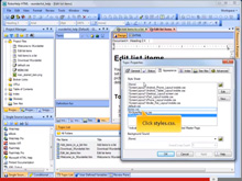 edit stylesheet headings in Robohelp